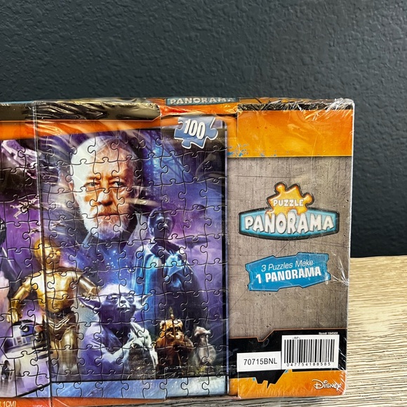 🆕 Star Wars Panorama Puzzle - 3 Puzzles Make 1 Panorama - New & Sealed - Picture 6 of 7